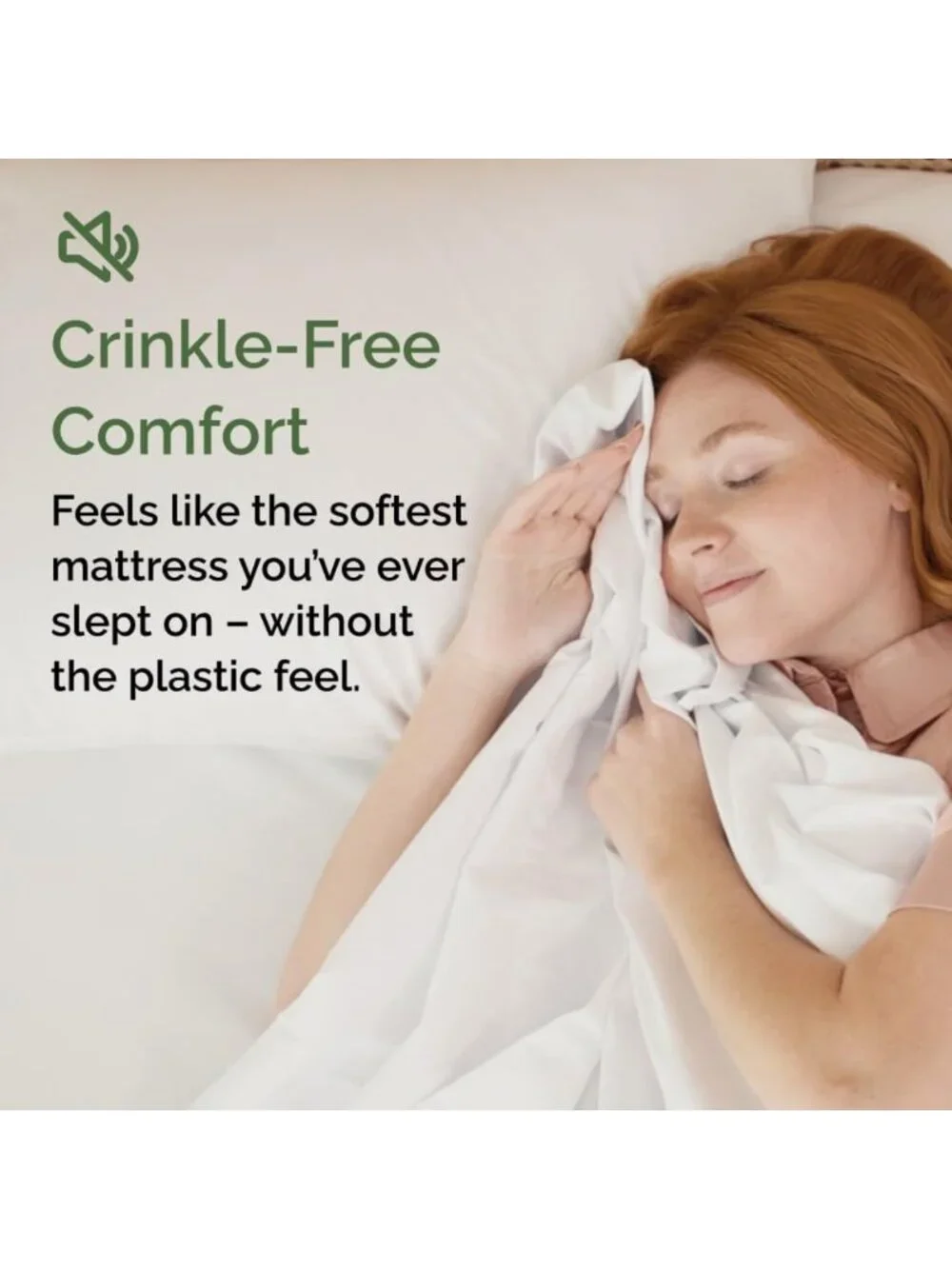 Waterproof Twin Cooling Mattress Protector - Soft Bamboo Cover, Breathable